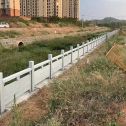 岳阳 白麻河道栏杆效果展示图
