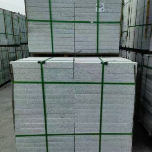 岳阳 芝麻白火烧，园林广场市政工程地铺石，1.8~5.0厚均有现货