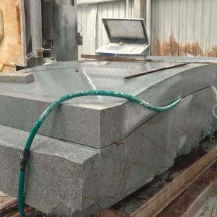 岳阳 芝麻灰异型加工-拱桥