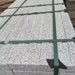 岳阳 白麻花岗岩直行盲道石，盲条，地铺石