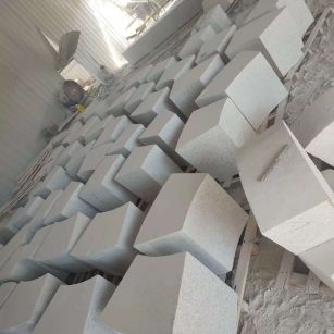 岳阳 白麻花岗岩异形坐凳