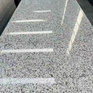 岳阳 白麻花岗岩光面毛板