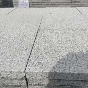 岳阳 白麻花岗岩石材推荐 荔枝面地铺石