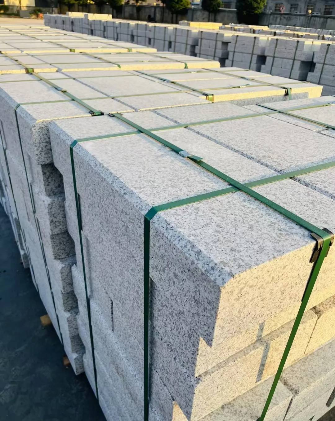 岳阳 白麻花岗岩路沿石，马路牙子，路缘石，平石，立缘石等