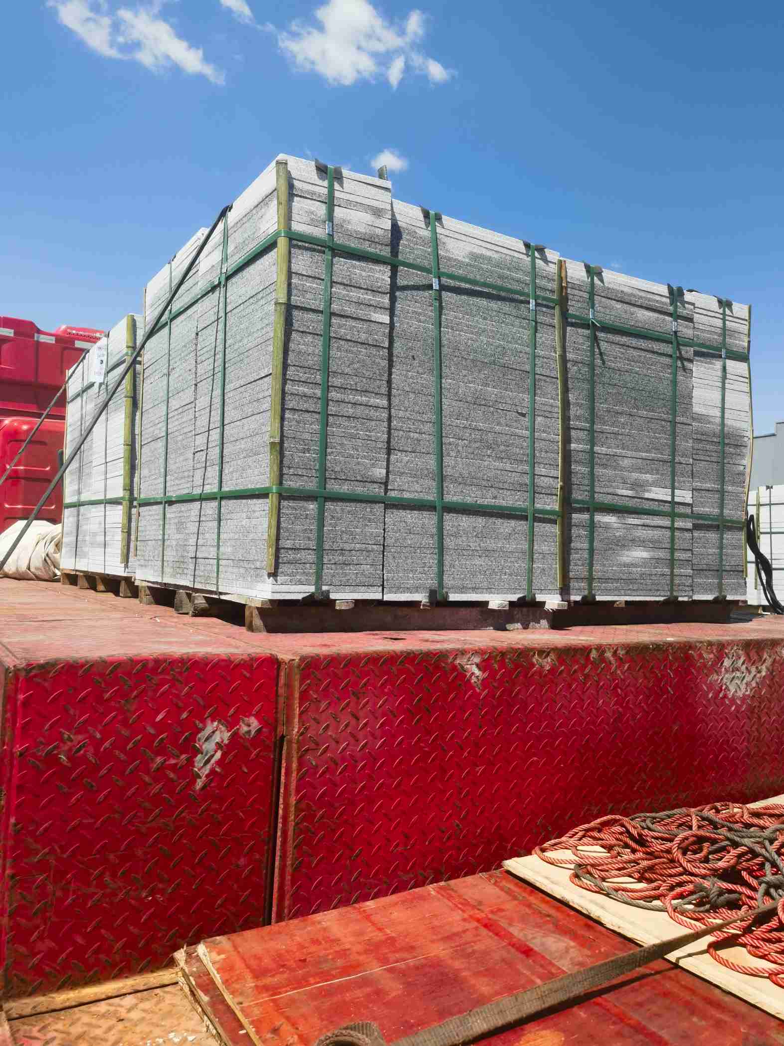 岳阳 芝麻白火烧规格板地铺石300*600/600*600