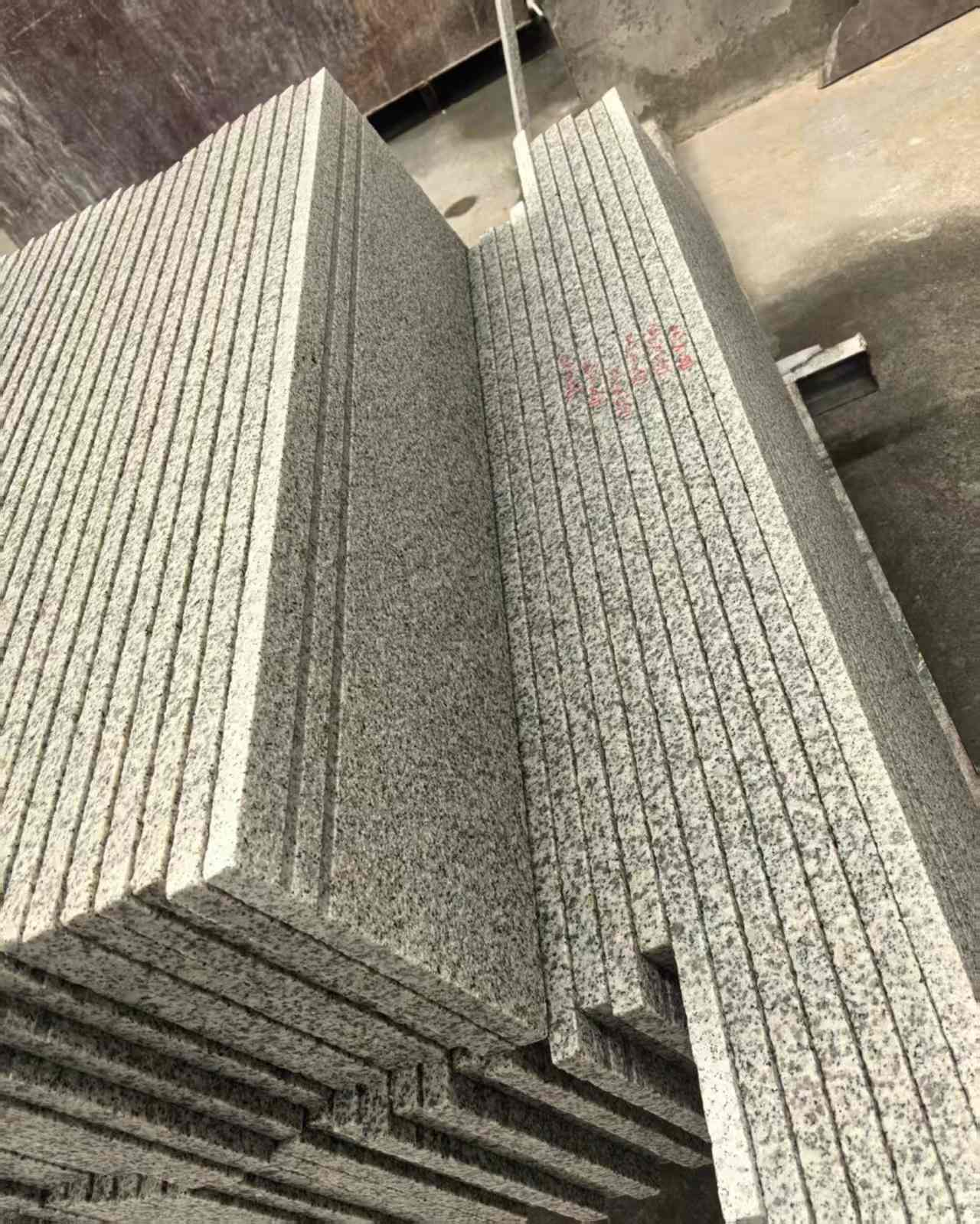 岳阳 白麻荔枝面花岗岩楼梯踏步