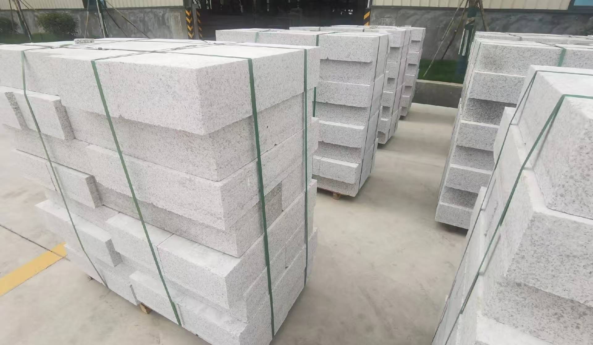 岳阳 白麻花岗岩路沿石，立缘石，平缘石，路牙石，道牙石，马路牙子等